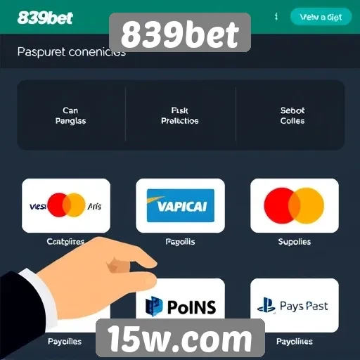 Comparação de métodos de pagamento no 839bet